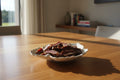 Unbreakable  Amor Stoneware White Leaf-Shaped Side Plates