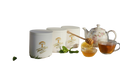 UnBreakable Teboho Tema White Amor Stoneware  Canisters (Set of 3) X 4