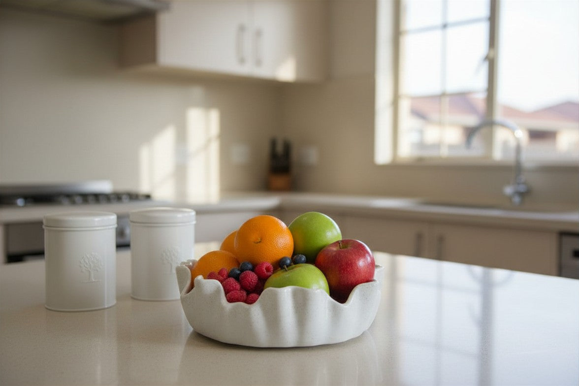 Unbreakable Amor Stoneware  Fruit Bowl X 4